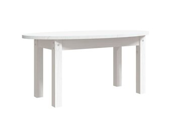 vidaXL Salontafel Grenenhout Wit - 57% Korting