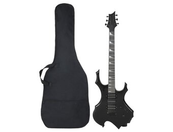 Elektrische Gitaar Zwart 4/4 (39") - 34% Korting