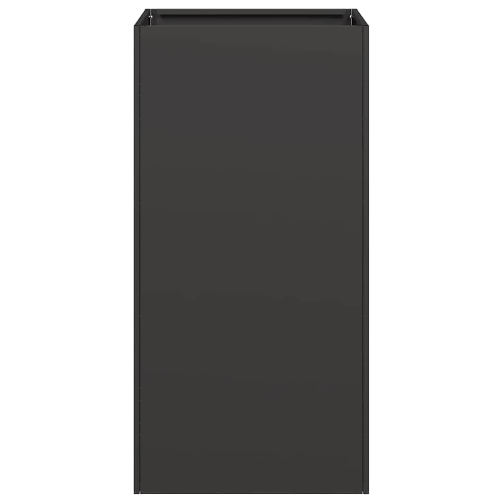 vidaXL Plantenbak 40x40x80cm Zwart | 33% Korting