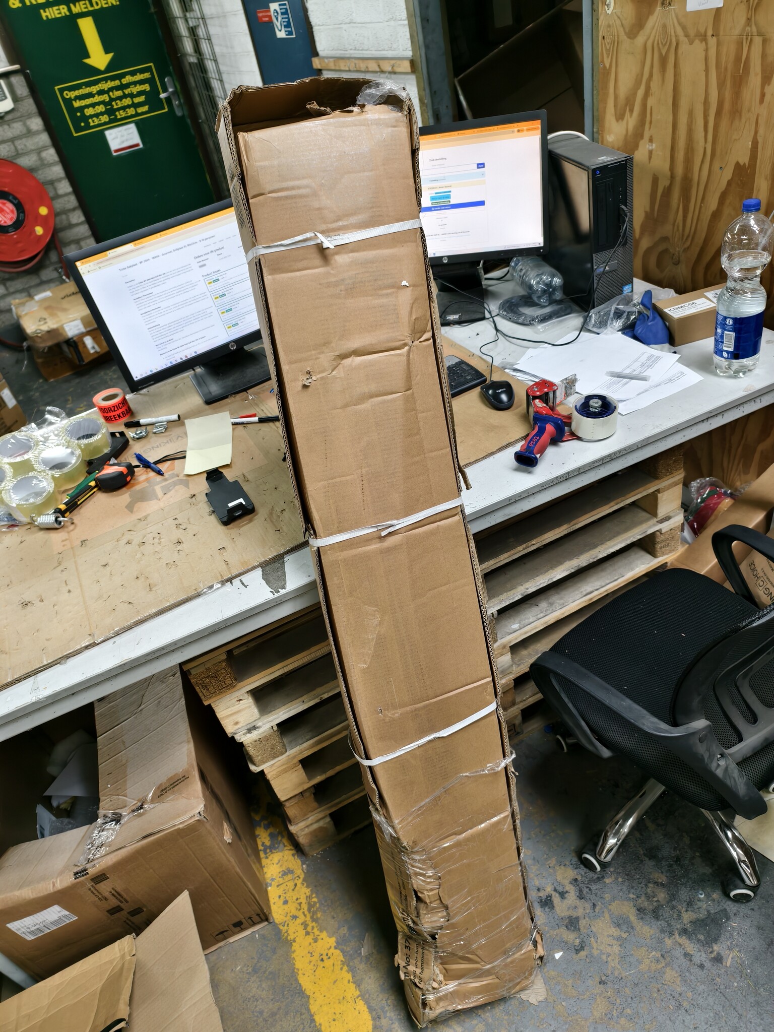 2-in-1 Hangmat & Hangstoel Standaard - Zwart (38% Korting)