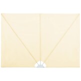 vidaXL Terrasscherm Inklapbaar 300x200 cm Crème - 28% Korting!