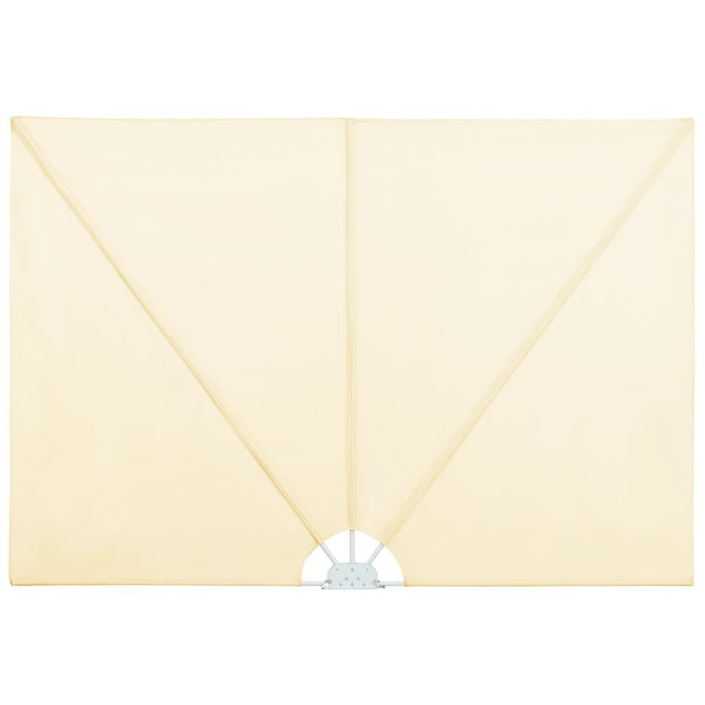 vidaXL Terrasscherm Inklapbaar 300x200 cm Crème - 28% Korting!