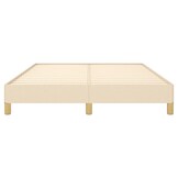 vidaXL Bedframe Crème Stof 140x200 cm - 28% Korting!