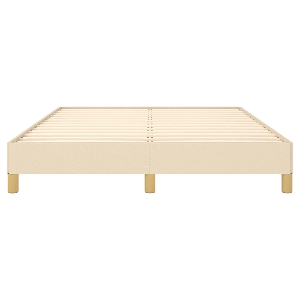vidaXL Bedframe Crème Stof 140x200 cm - 28% Korting!