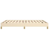 vidaXL Bedframe Crème Stof 140x200 cm - 28% Korting!
