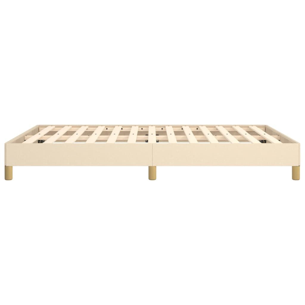 vidaXL Bedframe Crème Stof 140x200 cm - 28% Korting!