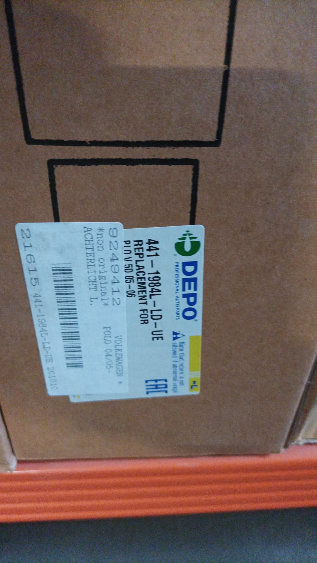 Achterlicht Links VW Polo (2001-2014) - 49% Korting!