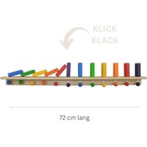 Houten Wanddomino met 12 Stenen - 41% Korting!