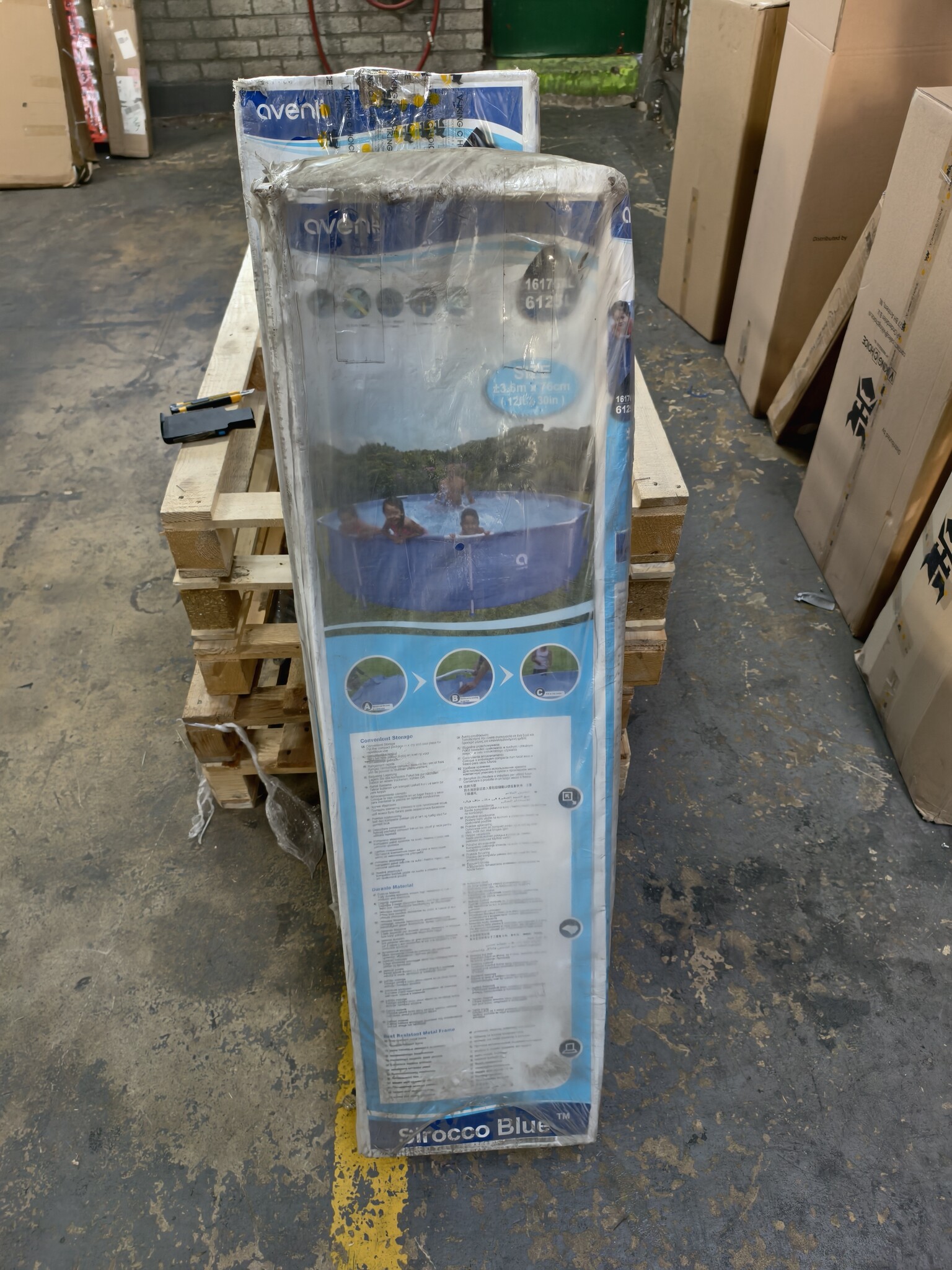 Avenli Opzetzwembad 366x76cm - Compleet met pomp & 51% Korting!