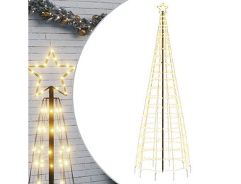 vidaXL LED Kerstboom met Spikes 300cm - 51% Korting!