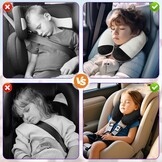 Nekkussen met 15% Korting | Traagschuim U-vorm Reis Kussen Wit Panda