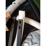 Blauwe Fluweel Massagestoel - 59% Korting