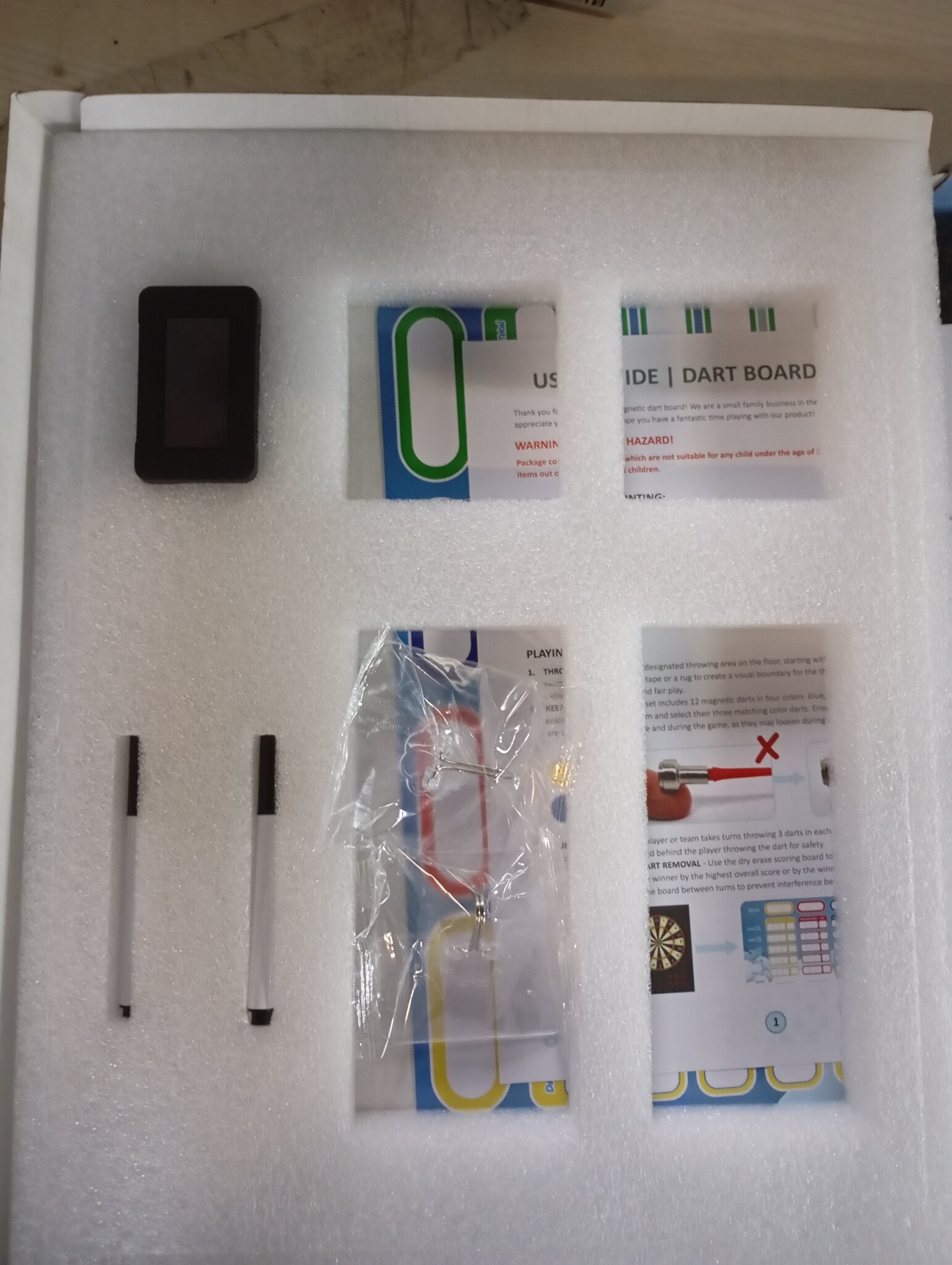 Magnetisch Dartbord met Houten Frame - 60% Korting