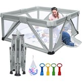 Heyo.Ja Opvouwbare Speelbox - 150x150cm - 36% Korting!