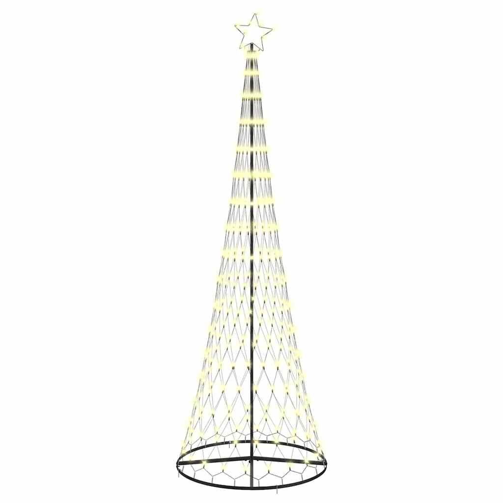 vidaXL LED Kerstboom Warmwit - 302.5cm - 58% Korting!