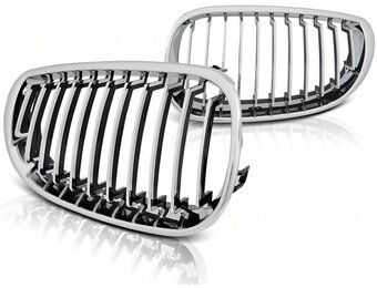 BMW E60/E61 Grille (2007-2010) - Chroom - 49% Korting