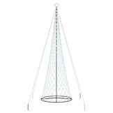 vidaXL LED Kerstboom Koudwit - 399cm (34% Korting)