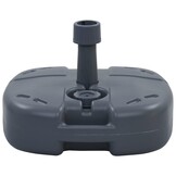 vidaXL Parasolvoet Grijs - 31% Korting!