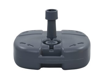 vidaXL Parasolvoet Grijs - 31% Korting!