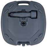 vidaXL Parasolvoet Grijs - 31% Korting!