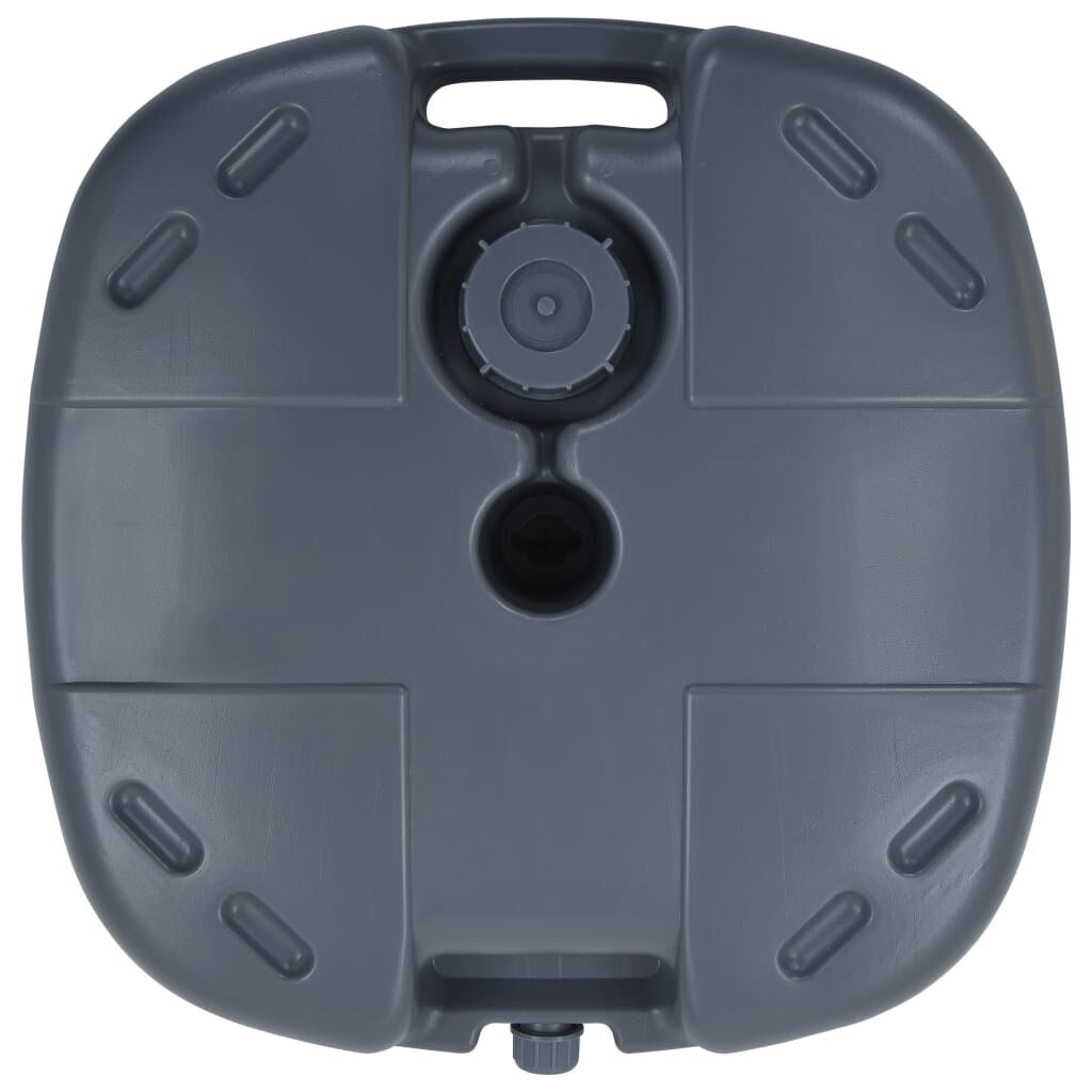 vidaXL Parasolvoet Grijs - 31% Korting!