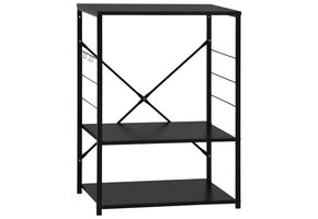 Magnetronkast Zwart - 60x39,6x79,5 cm - 32% Korting