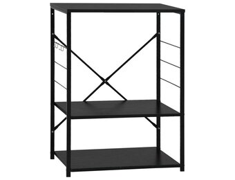 Magnetronkast Zwart - 60x39,6x79,5 cm - 32% Korting