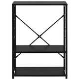 Magnetronkast Zwart - 60x39,6x79,5 cm - 32% Korting