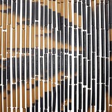 vidaXL Bamboe Insectengordijn met Palmbomenprint - 100x200cm - 31% Korting!