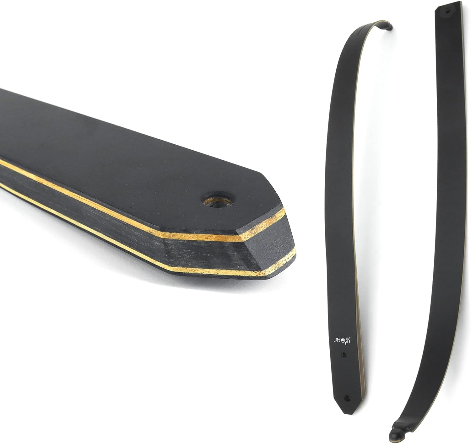 Black Hunter Booglatten - 20-60 lbs - Zwart - 30% Korting