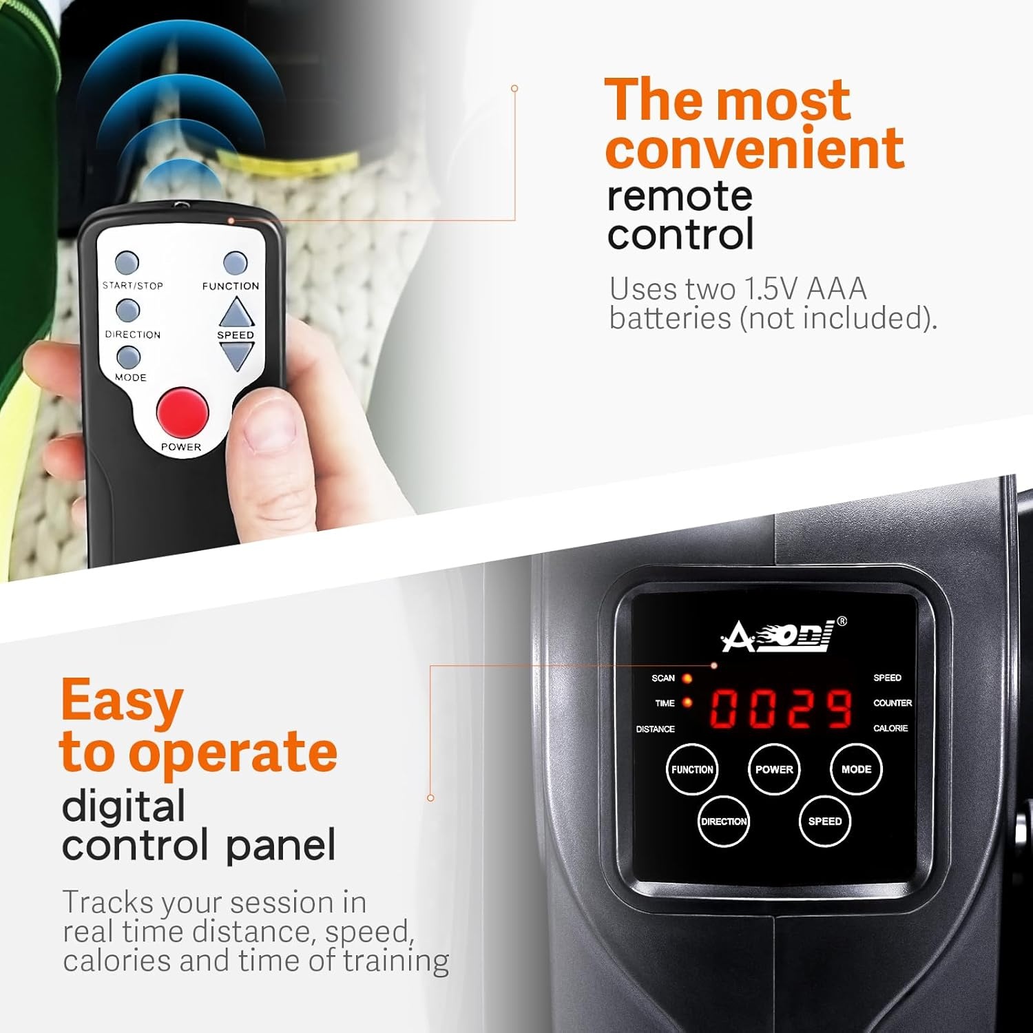 Elektrische Elliptische Trainer Zittend - 36% Korting