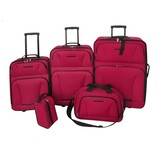 vidaXL Reisbagage Set Rood 5-Delig - Nu met 29% Korting!