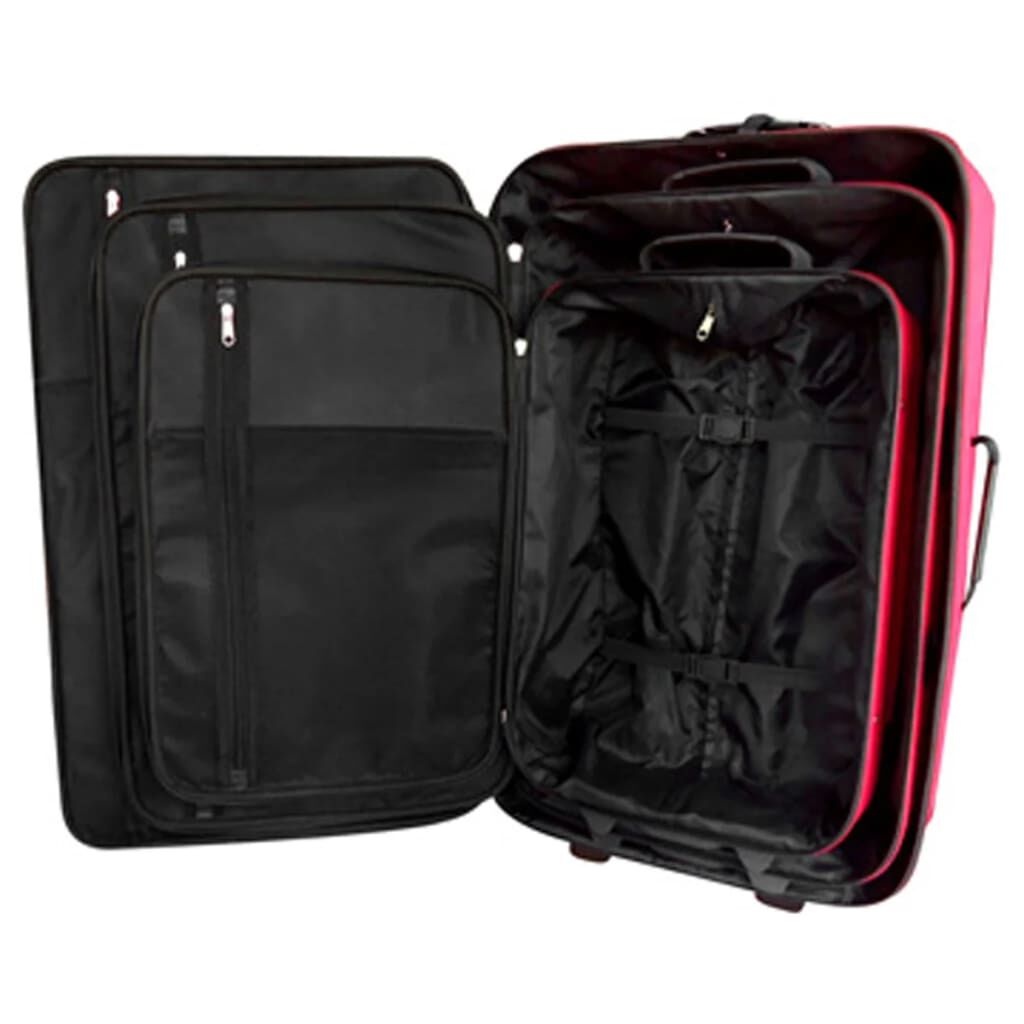 vidaXL Reisbagage Set Rood 5-Delig - Nu met 29% Korting!