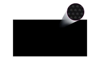 vidaXL Zwembadhoes 488x244 cm Zwart - 26% Korting