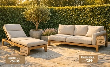 Tweedekans ligstoel & loungebank: dit zijn de beste retourdeals voor de tuin