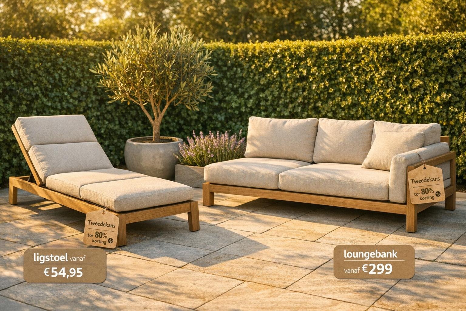 Tweedekans ligstoel & loungebank: dit zijn de beste retourdeals voor de tuin