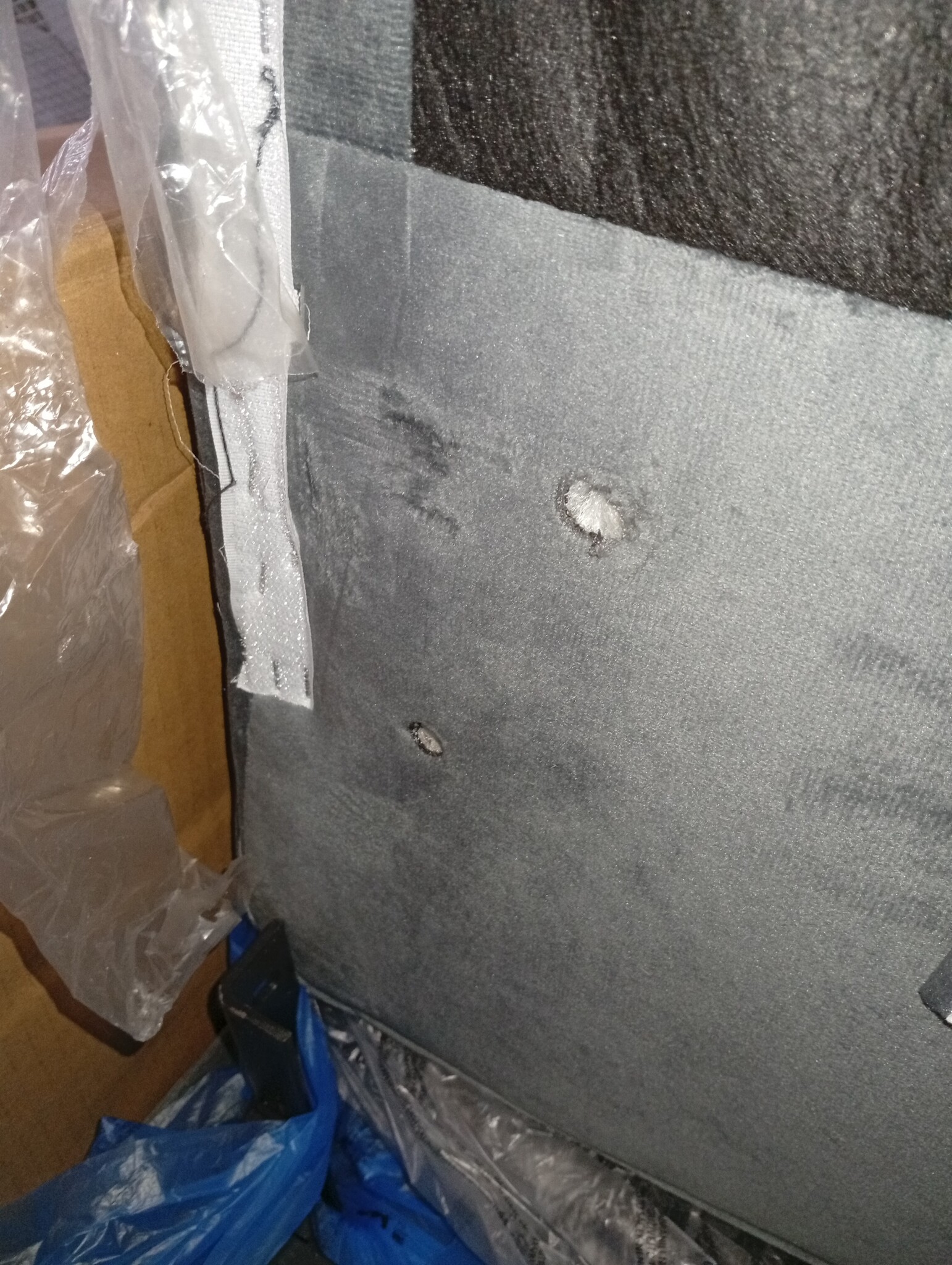 vidaXL Driezitsbank 180 cm fluweel donkergrijs