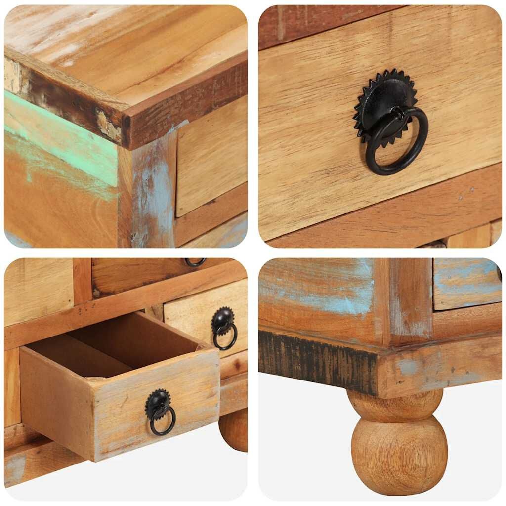 VidaXL Salontafel Gerecycled Hout - 70x70x38 cm - 35% Korting