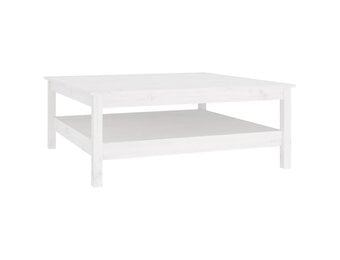 vidaXL Salontafel Grenenhout Wit - 54% Korting!