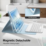 Blauwe iPad Hoes met AZERTY Toetsenbord | 37% Korting