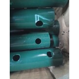 vidaXL Draadgaashek met grondankers 1,6x10 m groen