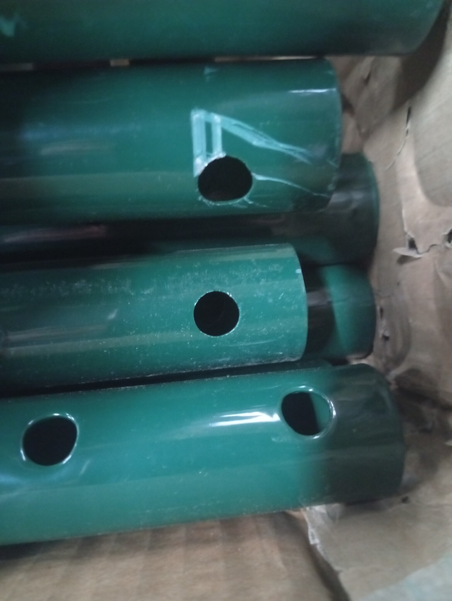 vidaXL Draadgaashek met grondankers 1,6x10 m groen