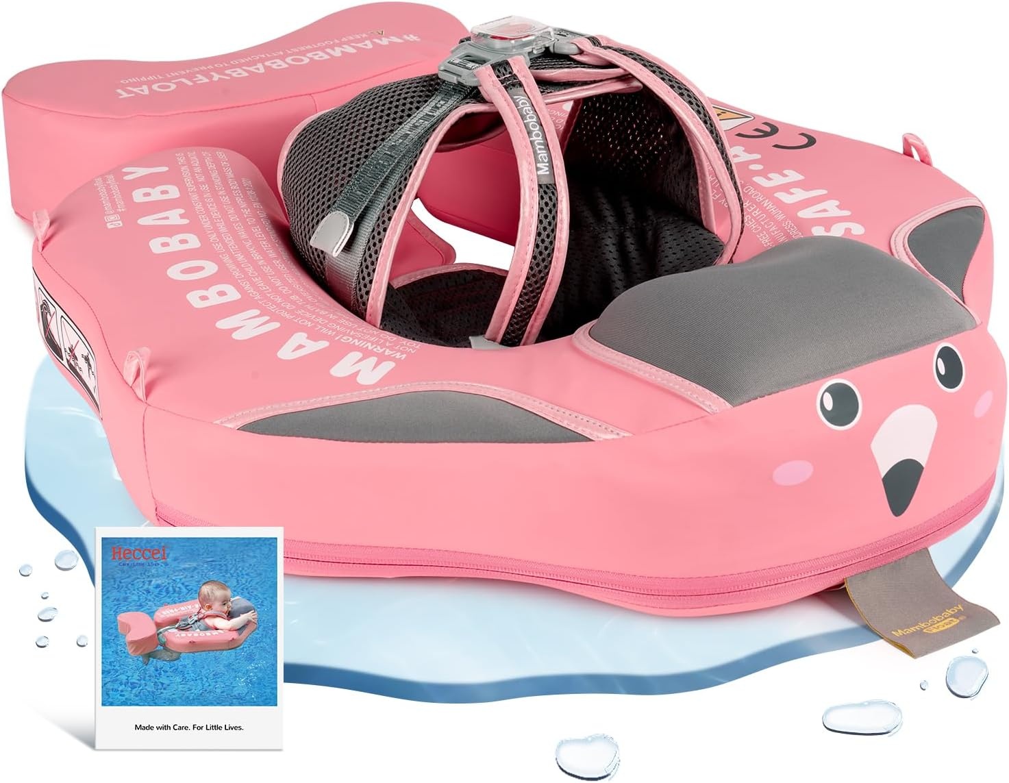 HECCEI Mambobaby Zwemring Baby (3-24m) - Niet Opblaasbaar - 40% Korting!