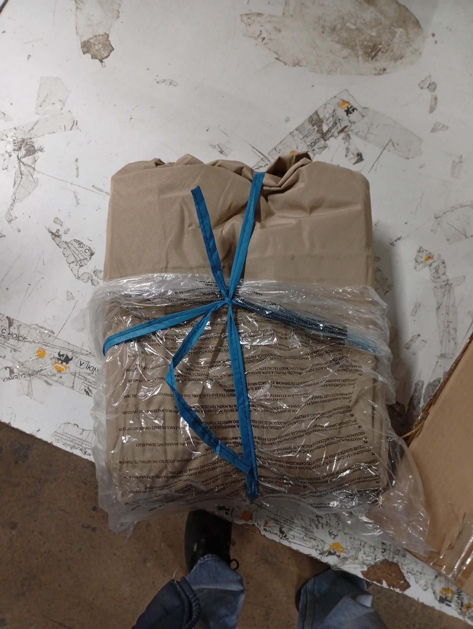 vidaXL Vervangend tentdoek prieel 310 g/m² 3x3 m beige