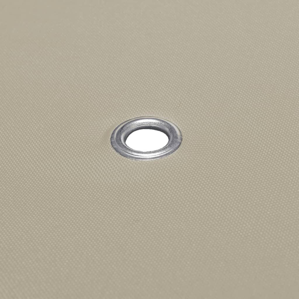 vidaXL Vervangend tentdoek prieel 310 g/m² 3x3 m beige