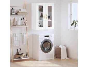 VidaXL Hangkast Wit - 69,5x34x90cm - 33% Korting