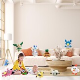 Palworld Lamball Pluche Knuffel Paars - 29% Korting!