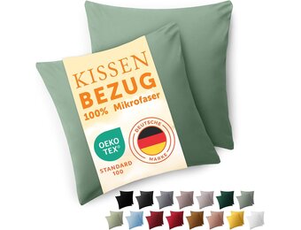 2x Blumtal Kussenhoes 45x45cm Groen - 20% Korting