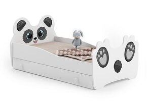 Kinderbed Panda 160x80cm met Lade & Matras - 67% Korting!
