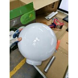 Zonne-energie Tuinlamp Bol 30cm - Koel Wit (61% Korting)